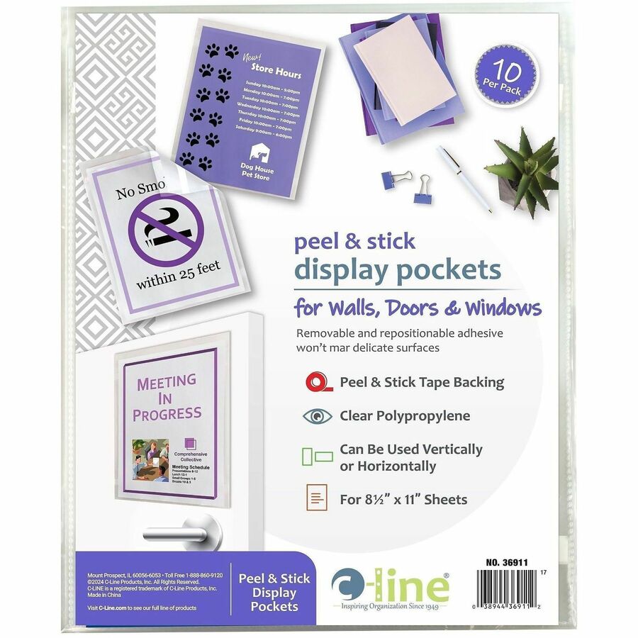 C-Line Letter Top Tab File Folder