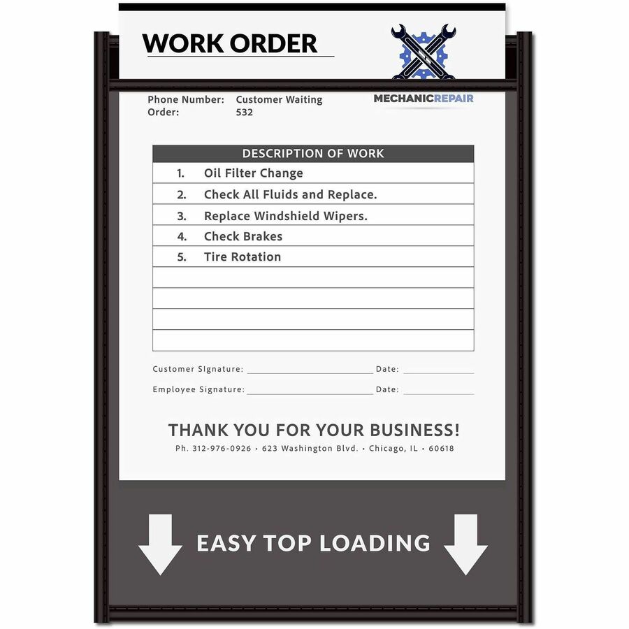 C-Line Vinyl File Pocket