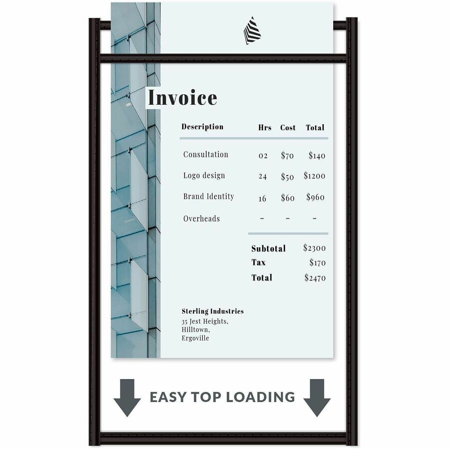 C-Line Stitched Vinyl Shop Ticket Holders