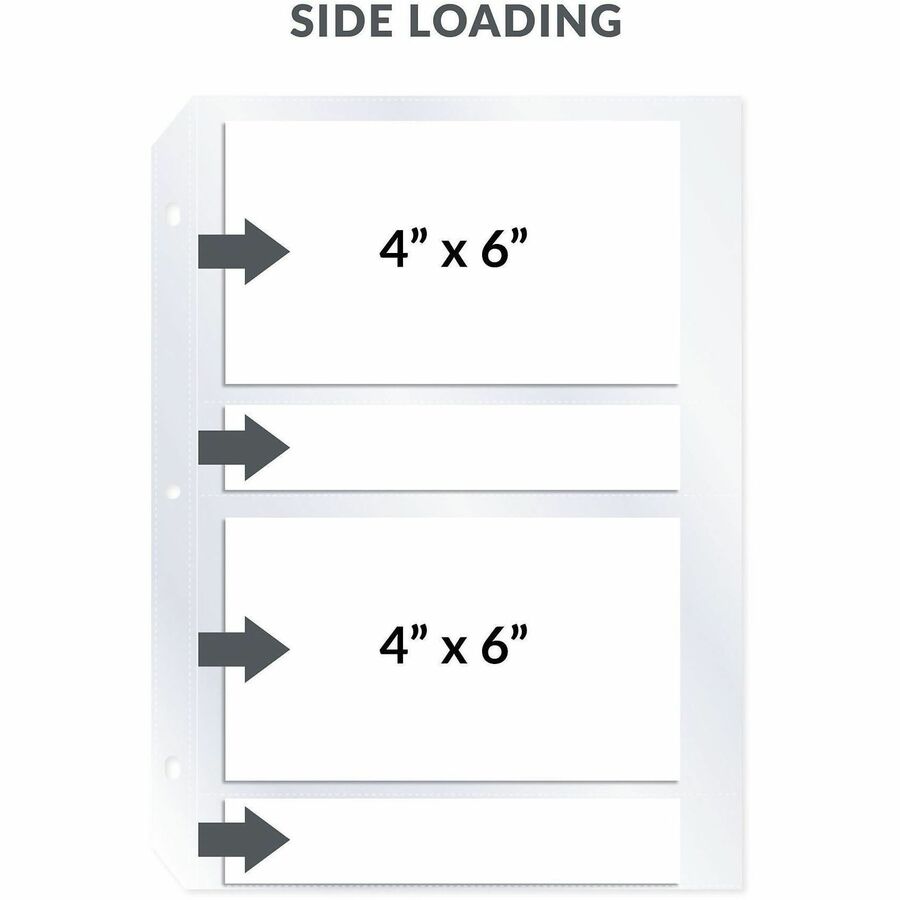 C-Line Ring Binder Photo Storage Pages