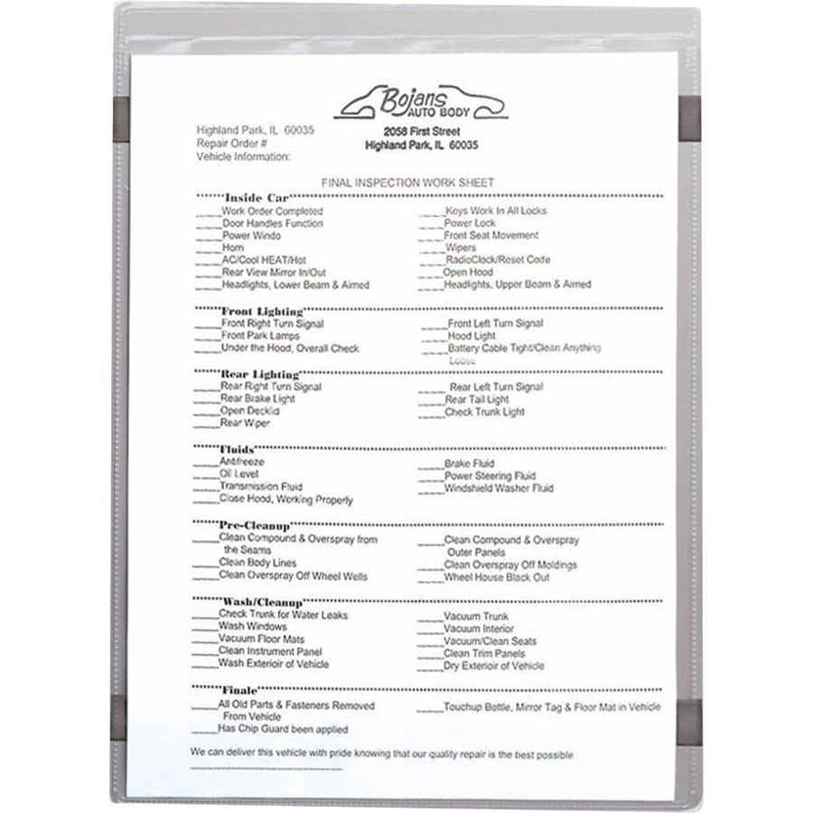 C-Line Magnetic Shop Ticket Holders
