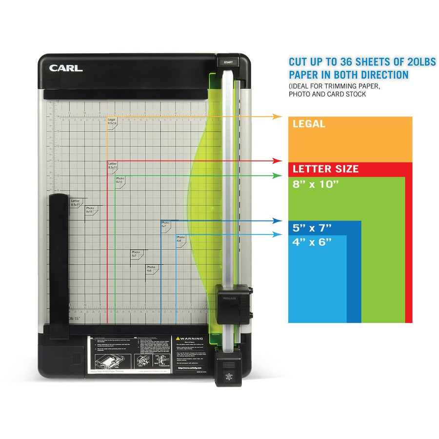 CARL Heavy-Duty 15" Paper Trimmer