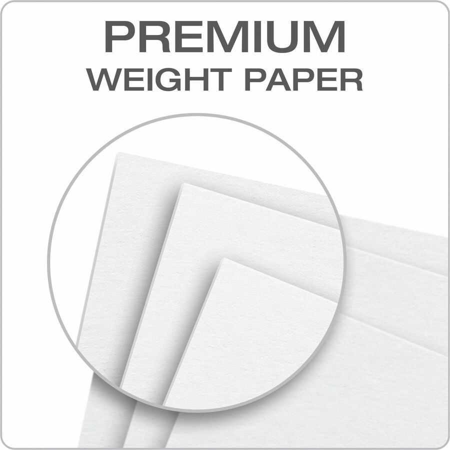 Oxford Blank Index Cards, 5" x 8" , White, 100 Per Pack