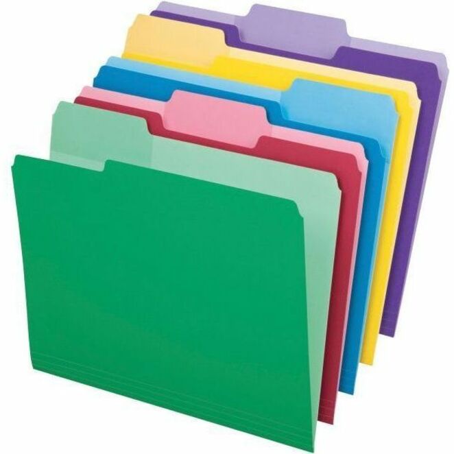 Pendaflex 1/3 Tab Cut Letter Recycled Top Tab File Folder