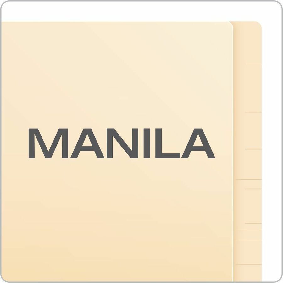 Pendaflex Straight Tab Cut Letter Recycled End Tab File Folder with Fastener