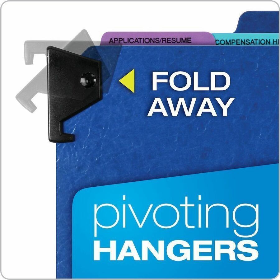 Pendaflex 1/5 Tab Cut Letter Recycled Hanging Folder