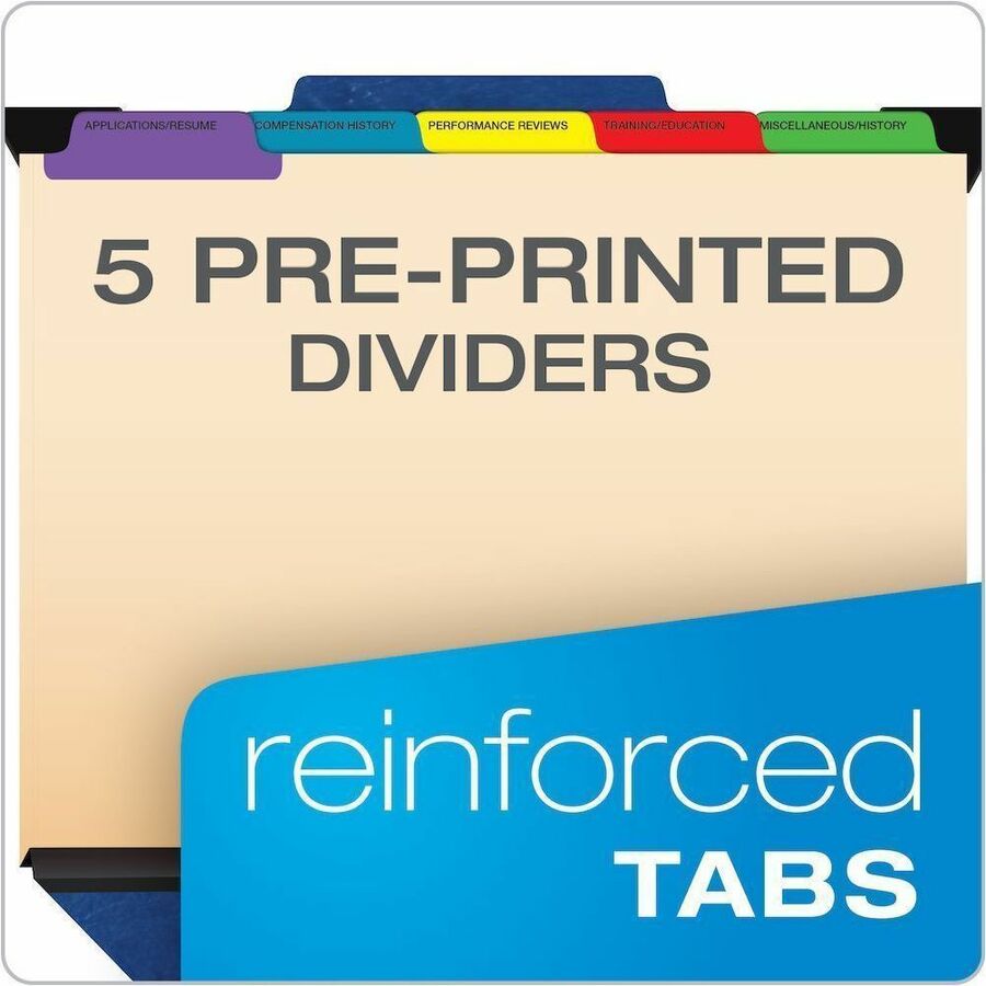 Pendaflex 1/5 Tab Cut Letter Recycled Hanging Folder