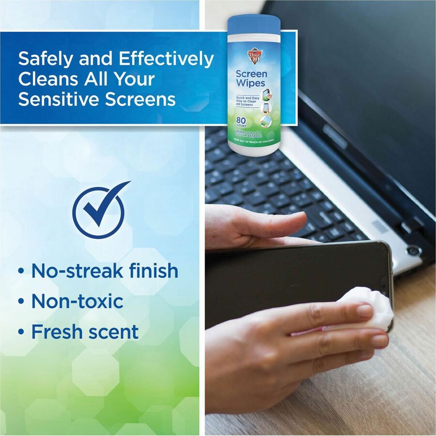 Dust-Off Anti-Static Monitor Wipes