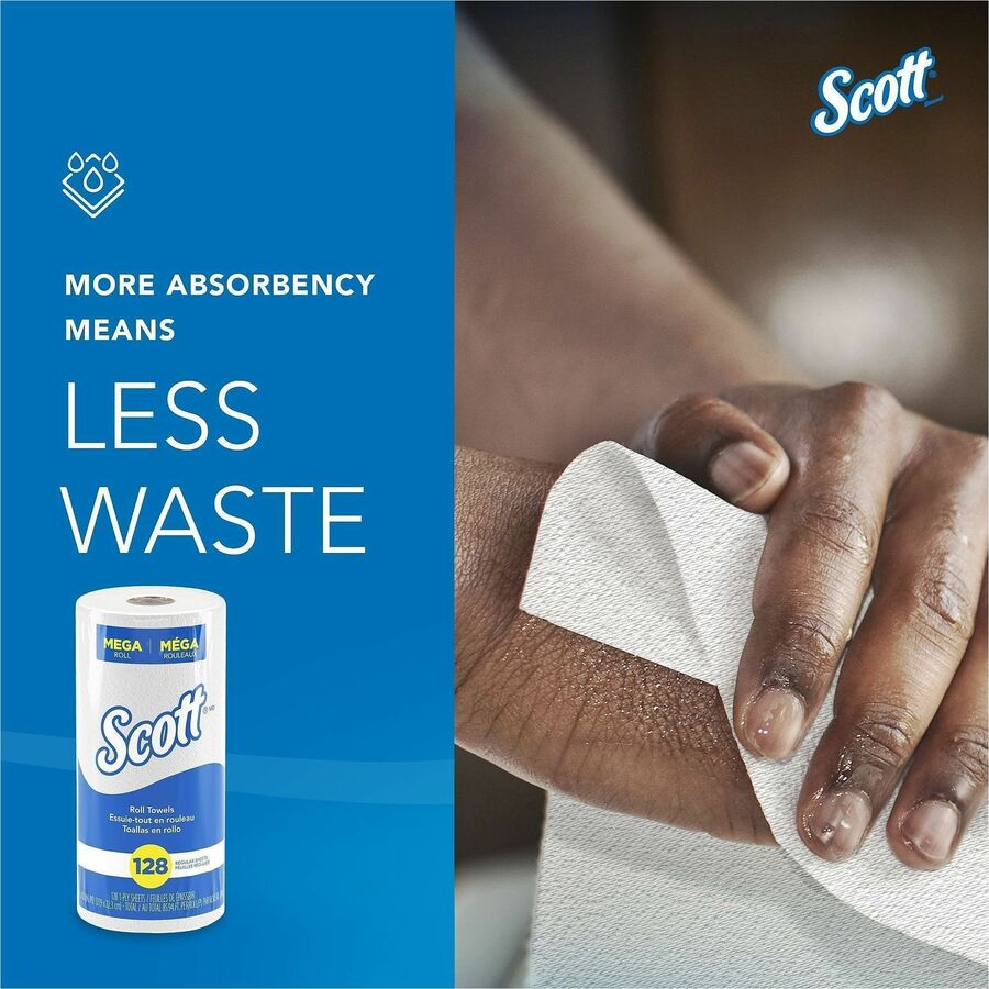 Scott® Kitchen Paper Towels with Fast-Drying Absorbency Pockets