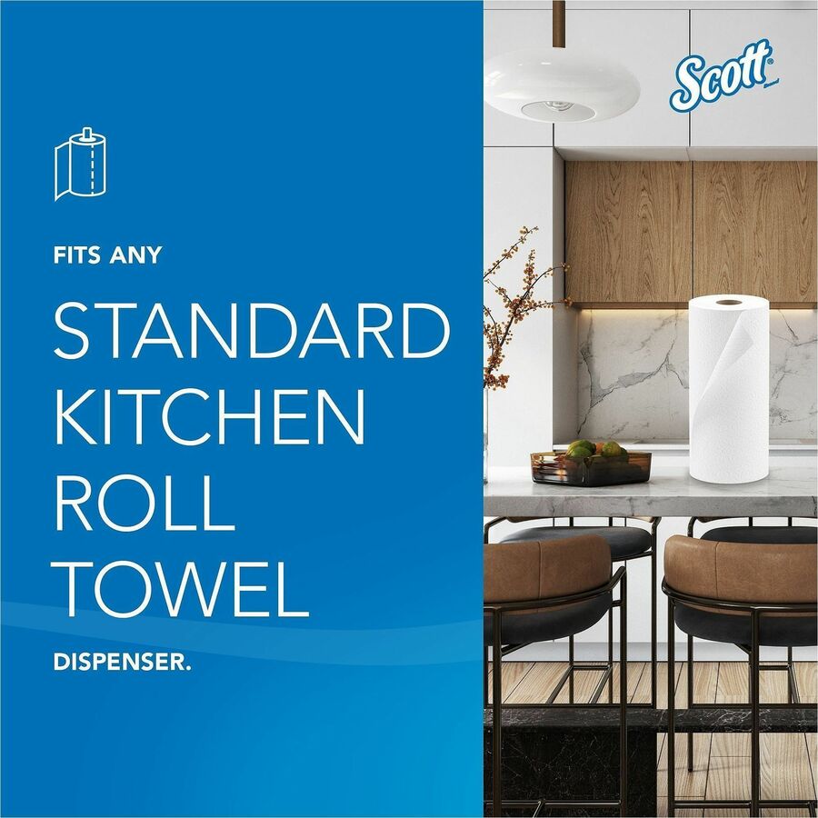 Scott® Kitchen Paper Towels with Fast-Drying Absorbency Pockets