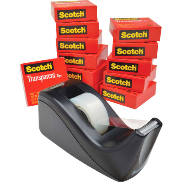 Scotch Transparent Tape and Scotch C60 Dispenser