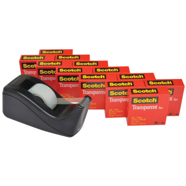Scotch Transparent Tape and Scotch C60 Dispenser