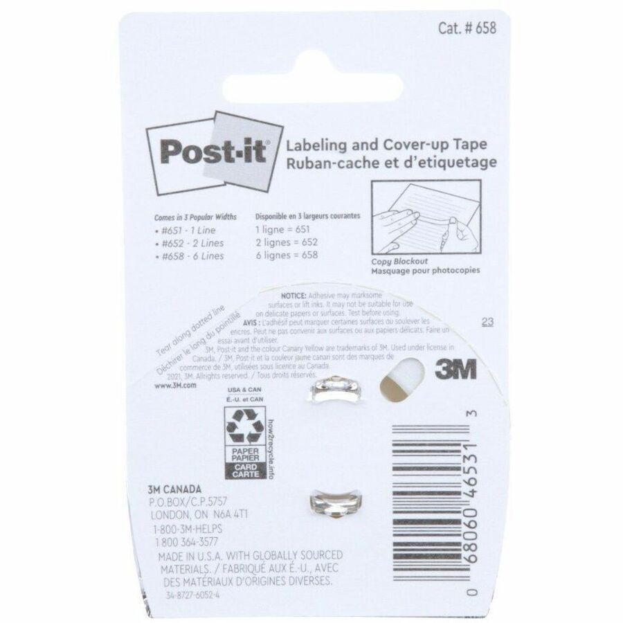 Post-it® Labeling & Cover-up Tape