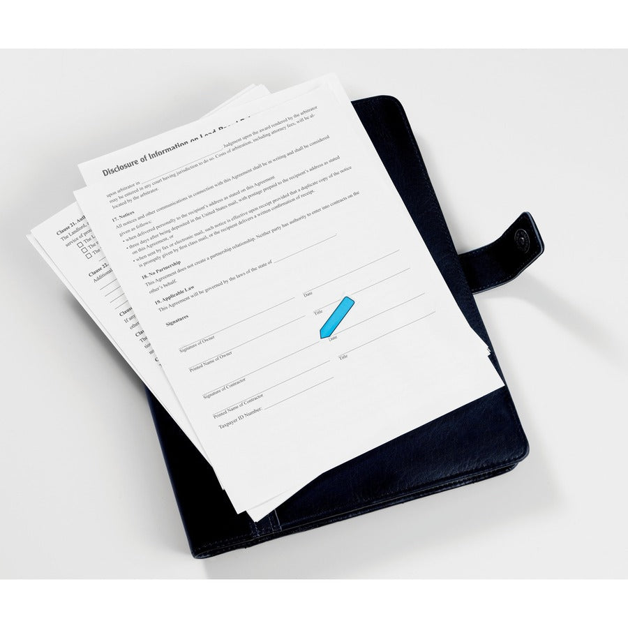 Post-it® Arrow Flags in On-the-Go Dispenser - Bright Colors