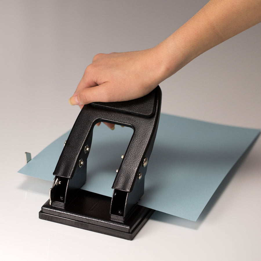 Officemate 90082 Heavy Duty 2-Hole Punch with Padded Handle, 50 Sheet Capacity