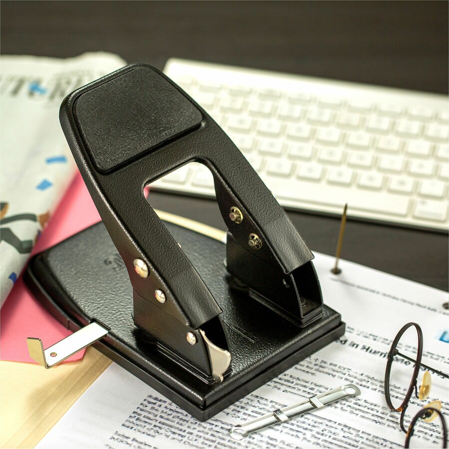 Officemate 90082 Heavy Duty 2-Hole Punch with Padded Handle, 50 Sheet Capacity