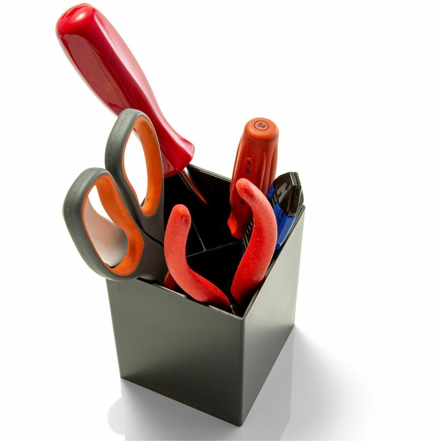 Officemate 3-Compartment Pencil Cup