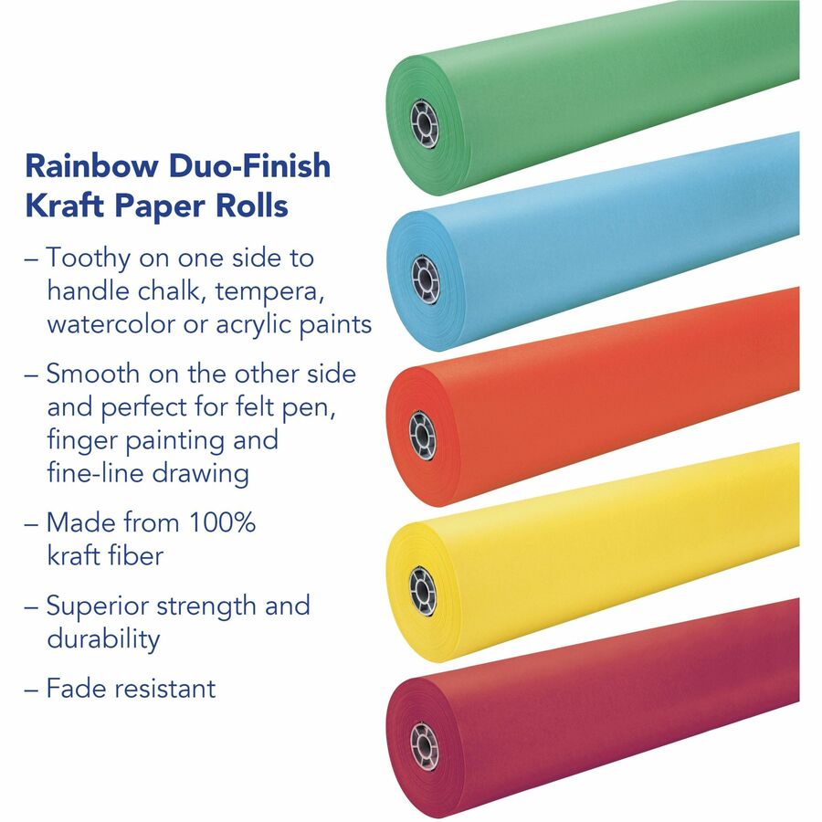 Rainbow Duo-Finish Kraft Paper