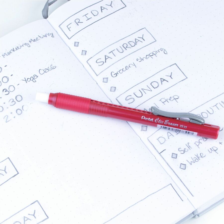 Pentel Rubber Grip Clic Eraser