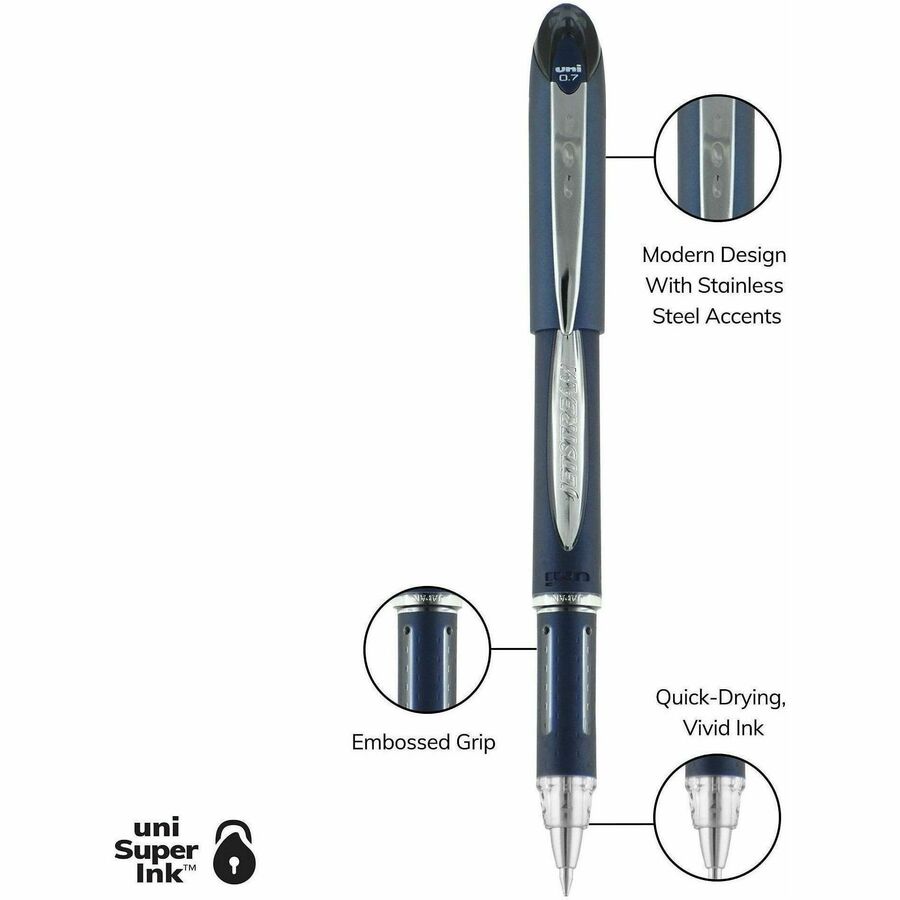 uniball™ Jetstream Ballpoint Pen, Fine Point (0.7mm), Black