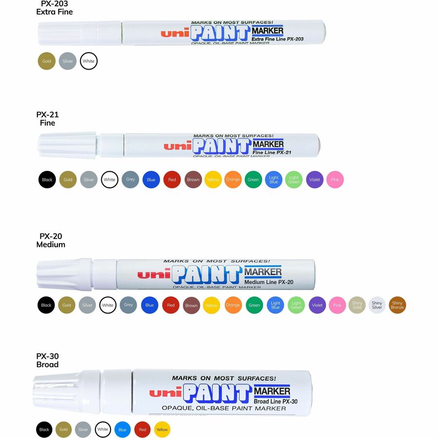 uniball™ uni-Paint PX-20 Oil-Based Paint Marker