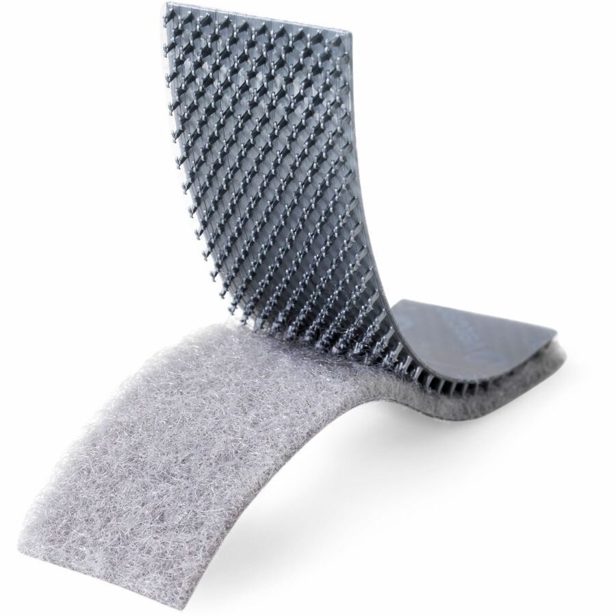 VELCRO® Extreme Outdoor 4in x 1in Strips Titanium 10 ct