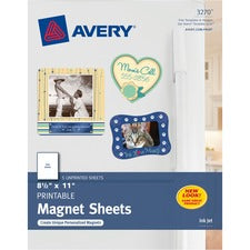 Avery&reg; Personal Creations Inkjet Print Printable Magnetic Sheet