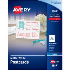 Avery&reg; Inkjet Print Invitation Card