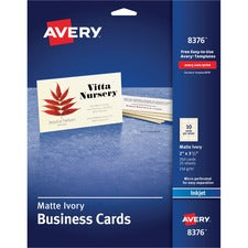 Avery&reg; Inkjet Print Business Card