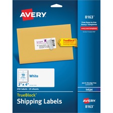 Avery&reg; TrueBlock Shipping Labels - Sure Feed