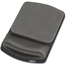 Fellowes Gel Wrist Rest and Mouse Pad - Graphite/Platinum