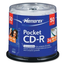 Memorex CD Recordable Media - CD-R - 24x - 210 MB - 50 Pack Spindle - Bulk