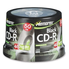 Memorex CD Recordable Media - CD-R - 48x - 700 MB - 50 Pack Spindle