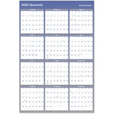 At-A-Glance Erasable/Reversible Yearly Wall Planner