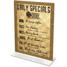 Deflecto Classic Image Double-Sided Sign Holder