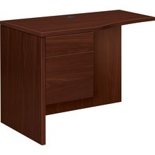 HON 10500 Series Curved Left Return - 2-Drawer