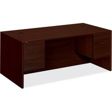 HON 10500 Series Double Pedestal Desk - 4-Drawer