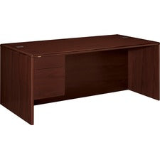 HON 10700 Series Left Pedestal Desk - 2-Drawer