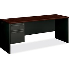 HON 38000 Series Left Pedestal Credenza - 2-Drawer