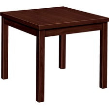 HON Laminate Corner Table, 24"W x 24"D