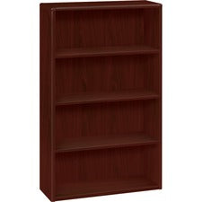 HON 10700 Series 4-Shelf Bookcase