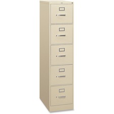 HON 310 Series 5-Drawer Vertical File