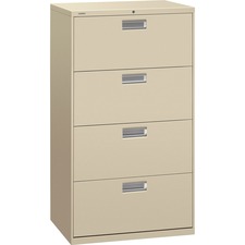 HON Brigade 600 Series 4-Drawer Lateral