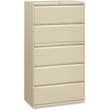 HON Brigade 800 Series 5-Drawer Lateral
