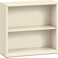 HON Brigade 2-Shelf Steel Bookcase