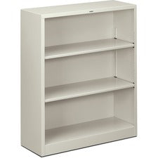 HON Brigade 3-Shelf Steel Bookcase