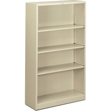 HON Brigade 4-Shelf Steel Bookcase