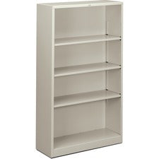 HON Brigade 4-Shelf Steel Bookcase