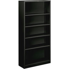 HON Brigade 5-Shelf Steel Bookcase
