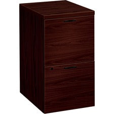 HON 10500 Series Mobile File/File Pedestal - 2-Drawer